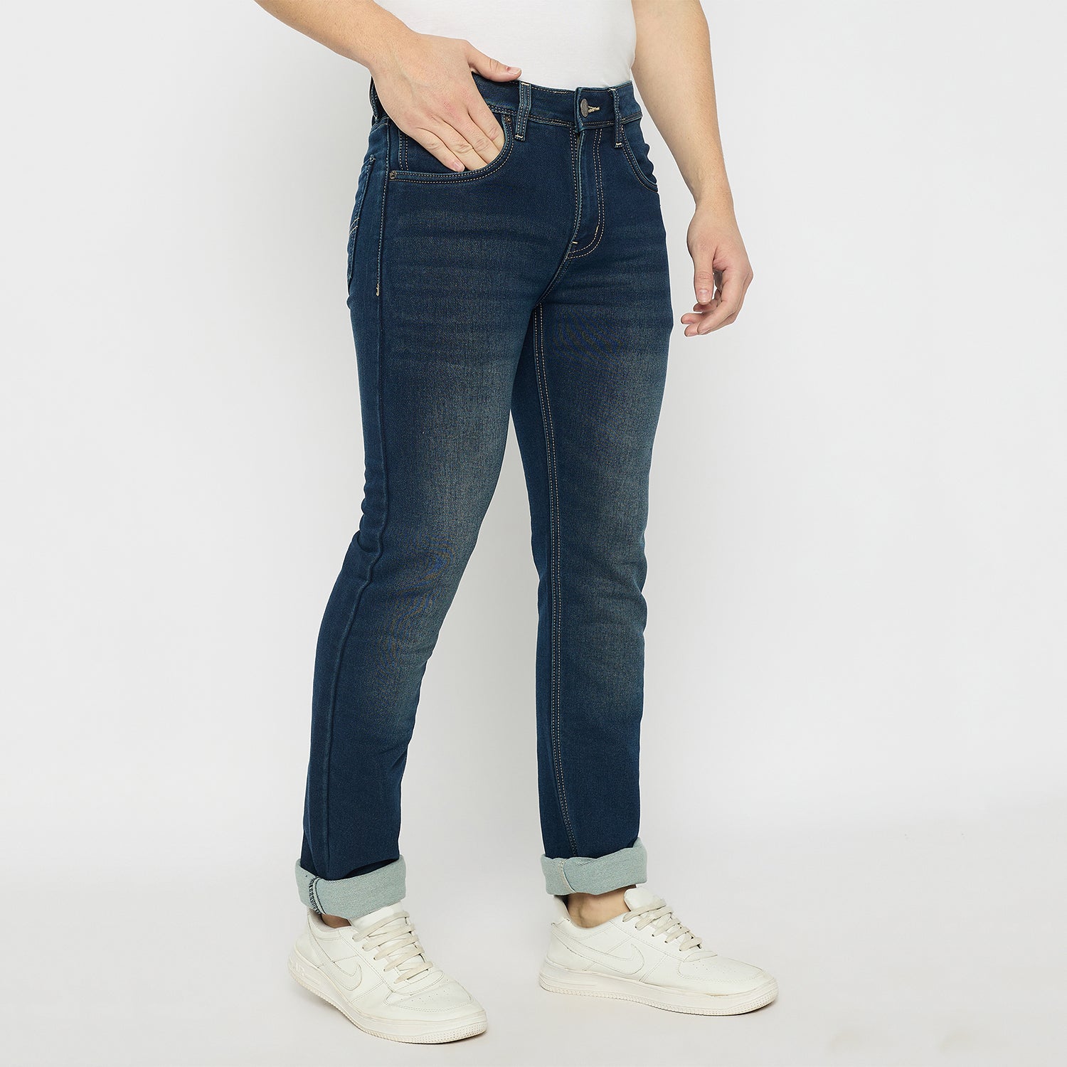 Duke Urban Men Narrow Bottom Stretchable Jeans (SDD5905N)