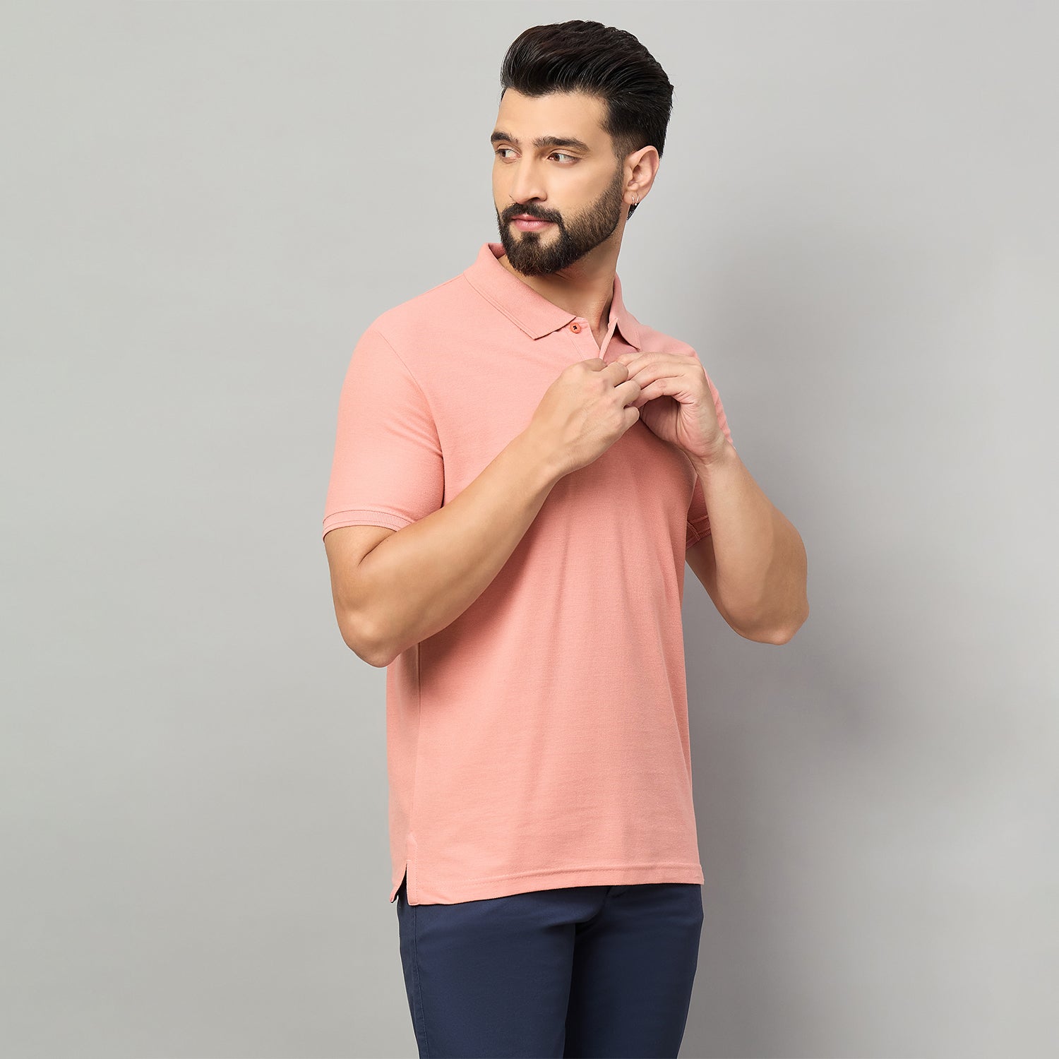 Duke Urban Men Half Sleeve Cotton Polo Tshirt (SD65)