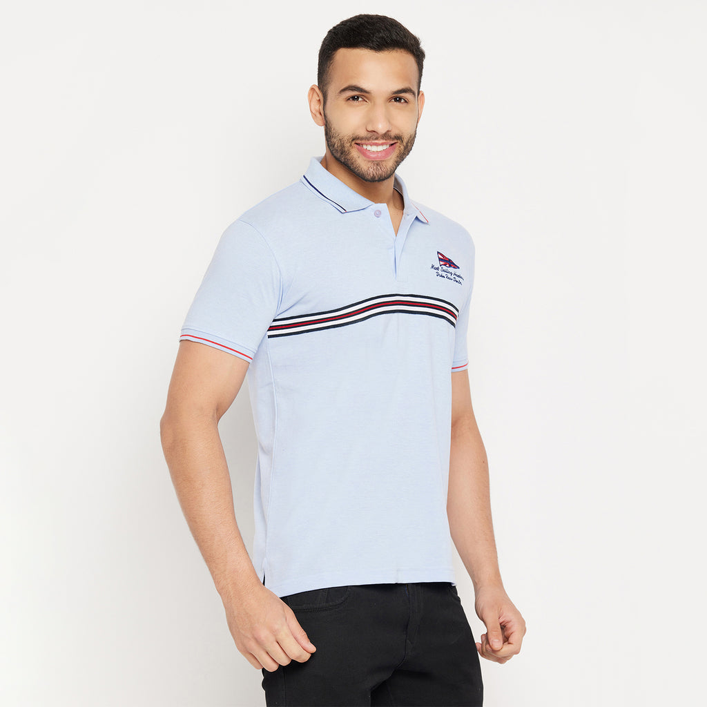 Duke Stardust Men Half Sleeve Polo Neck Cotton T-shirt (3934)