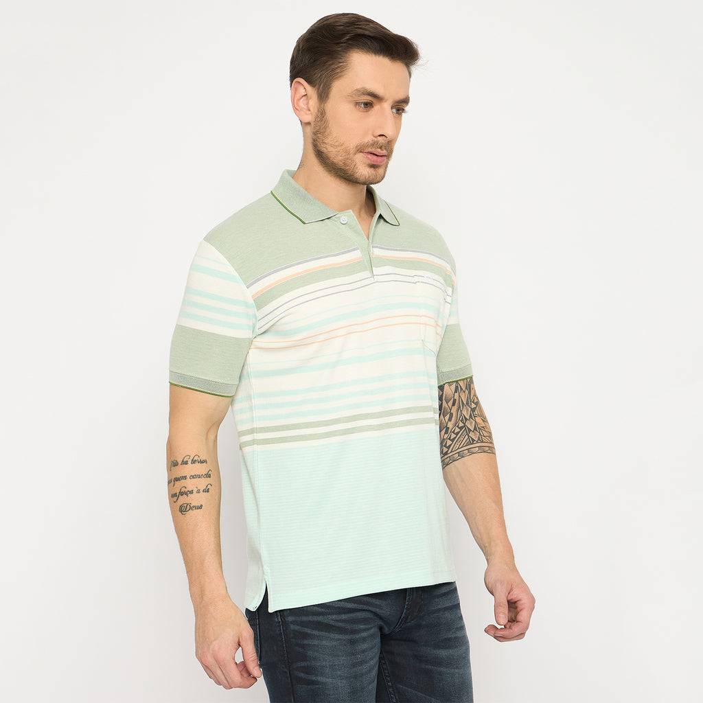 Duke Urban Men Half Sleeve Cotton Tshirt (LF7393)