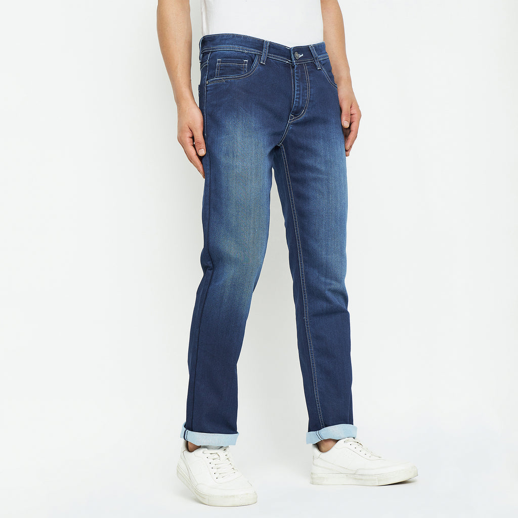 Duke Urban Men Slim Fit Stretchable jeans (SDD5640C)