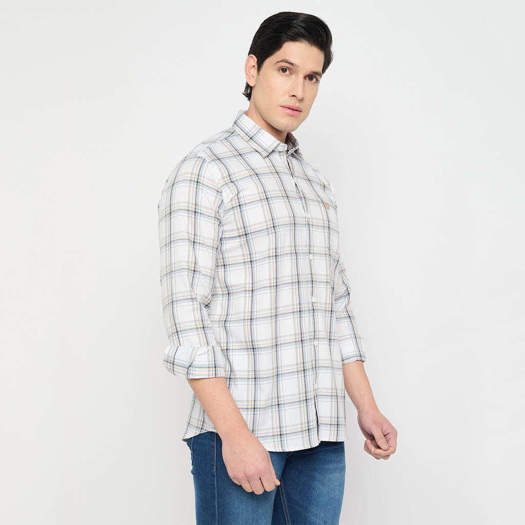 Duke Urban Men Full Sleeve Cotton Shirt (SDO6CHC)