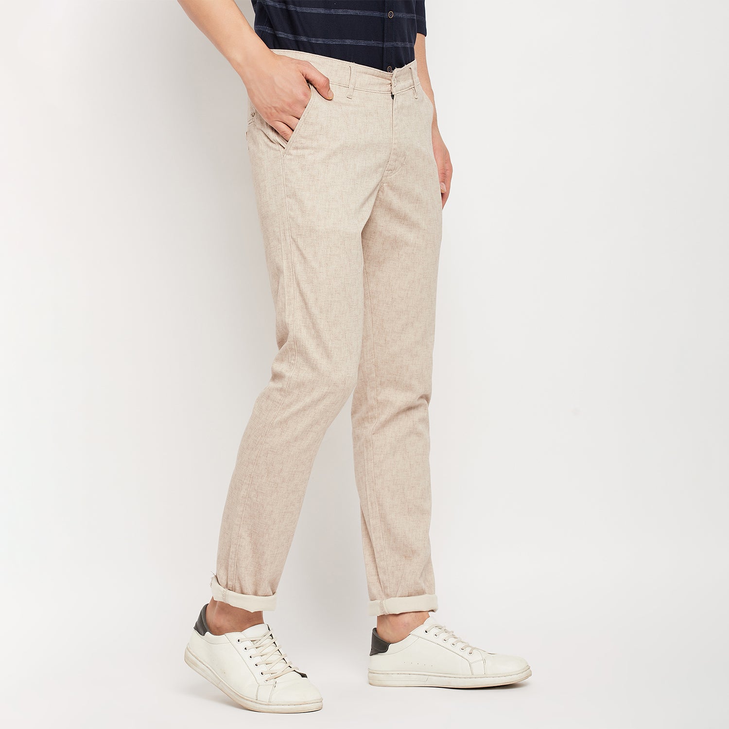 Duke Urban Men Slim Fit Cotton Trousers (SDT4579)