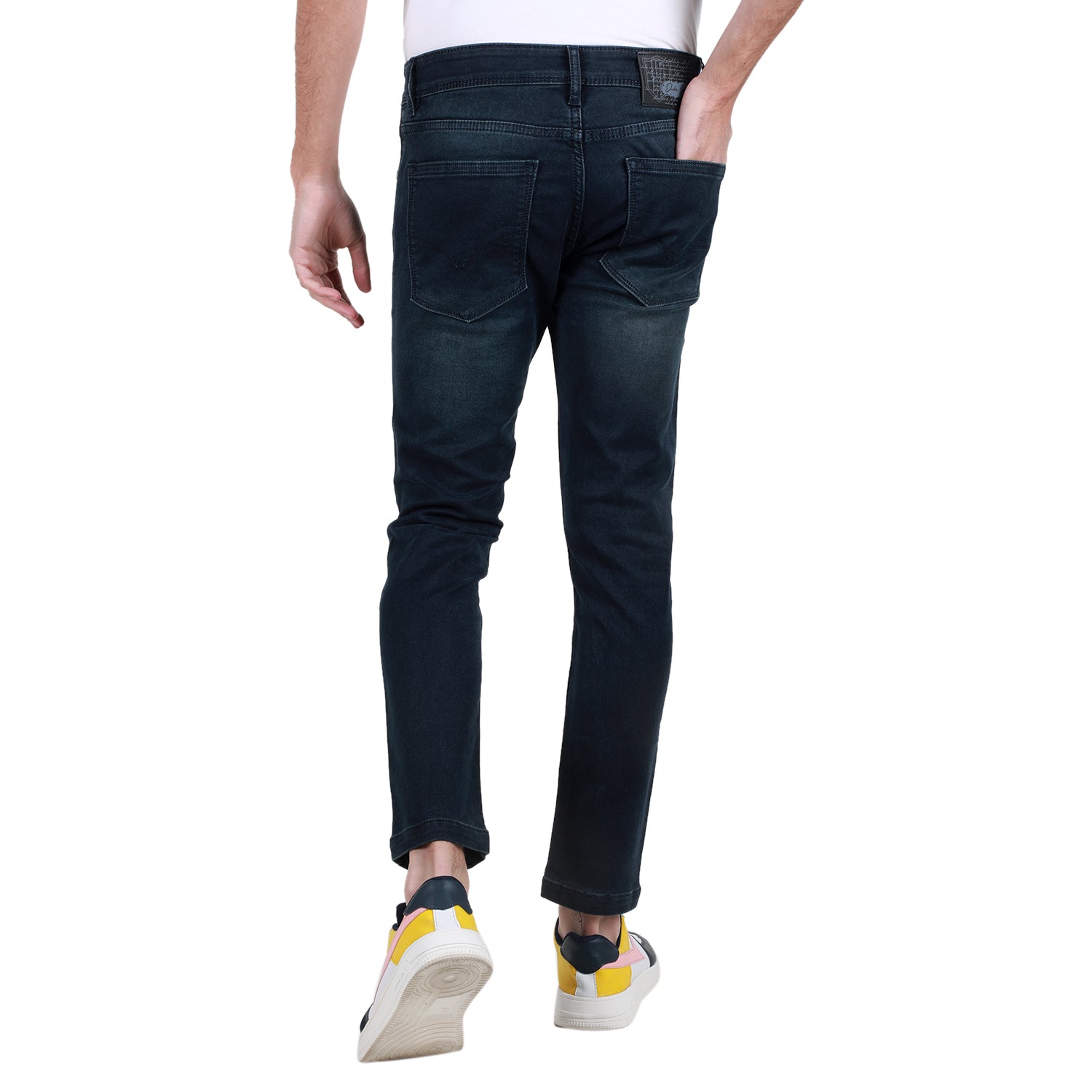 Duke Urban Men Stretchable Ankle Length Slim Fit Jeans (SDD5465)