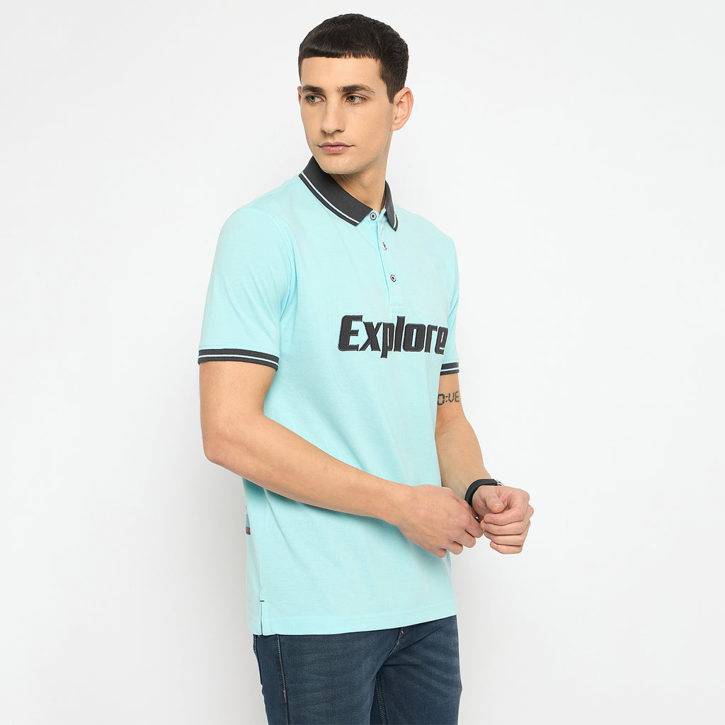 Duke Urban Men Half Sleeve Cotton Tshirt (LF7181)