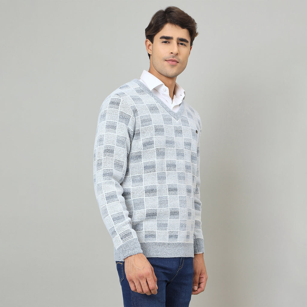 Duke Urban Men V-neck full sleeve sweater (SDS2245)