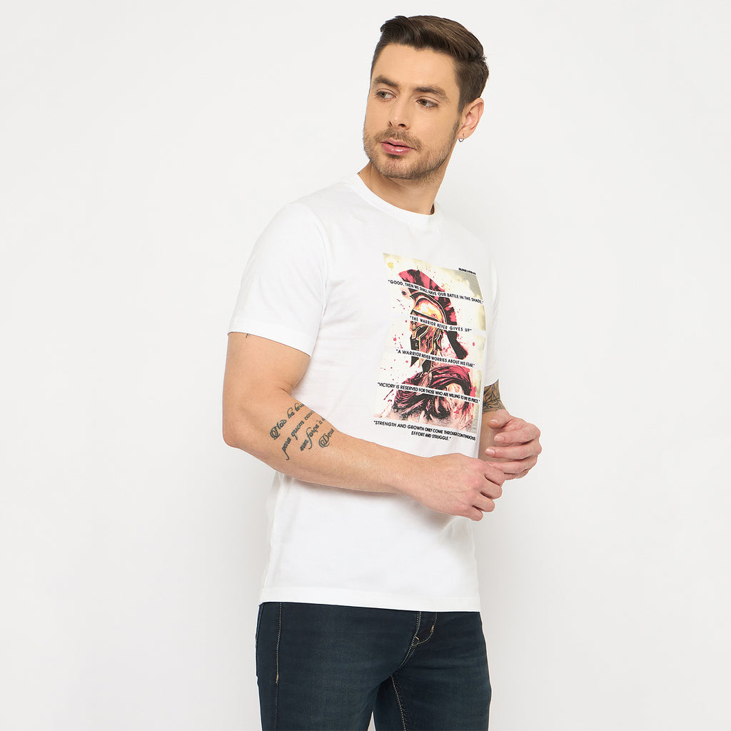 Duke Urban Men Half Sleeve Cotton Tshirt (LF7487)
