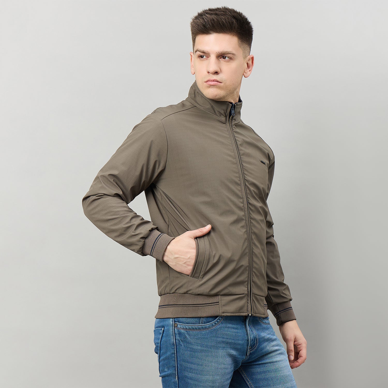 Duke Urban Men Full Sleeve Reversible Slim fit Jacket (SDZ3235)