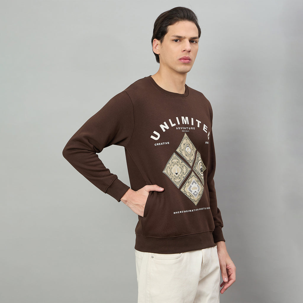 Duke Urban Men Round Neck Regular Sweatshirt (LF6345)