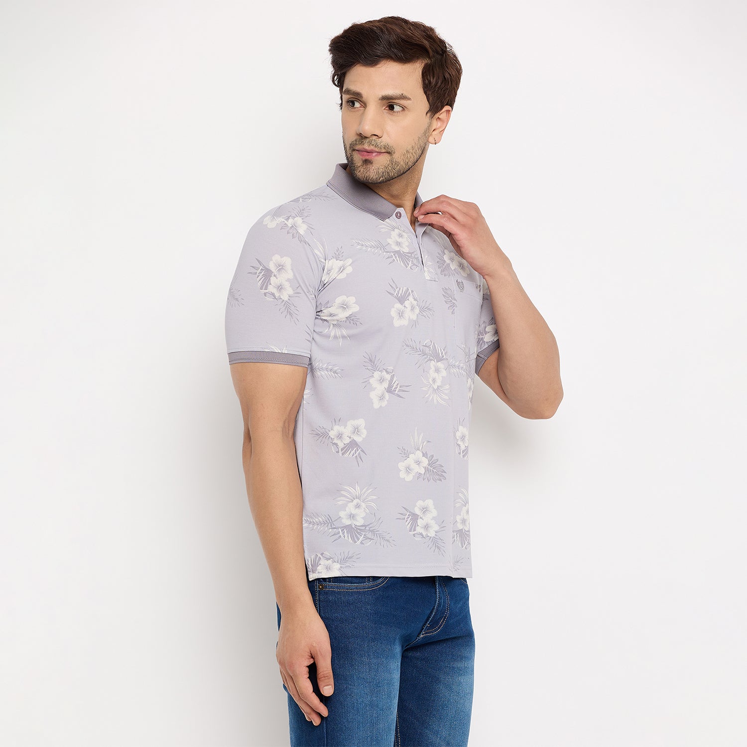 Duke Urban Men Half Sleeve Cotton T-shirt (LF7316)