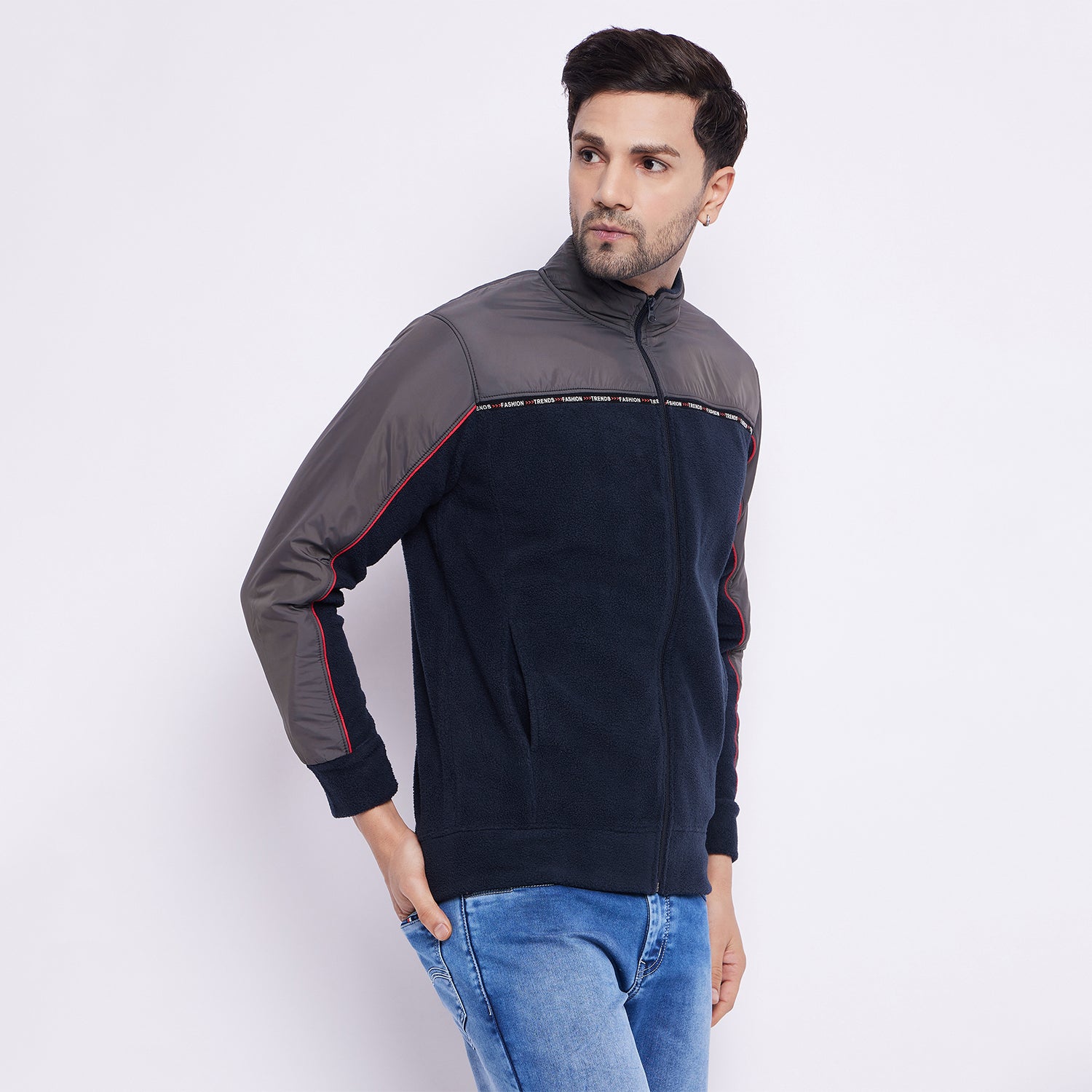 Duke Urban Men Zipper Sweatshirt (LF6253)