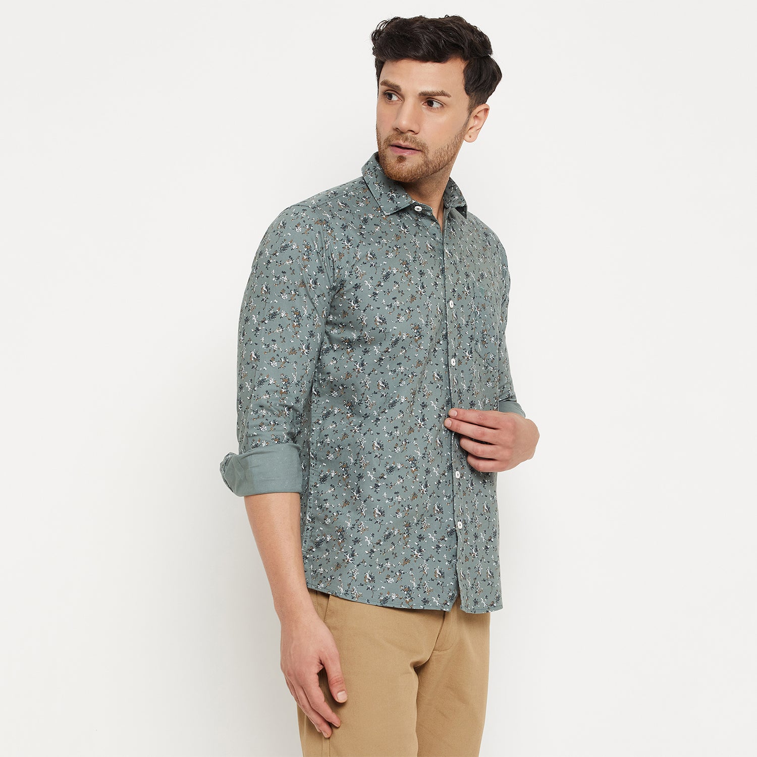 Duke Stardust Men Full Sleeve Cotton Shirt (SDO8PROI)