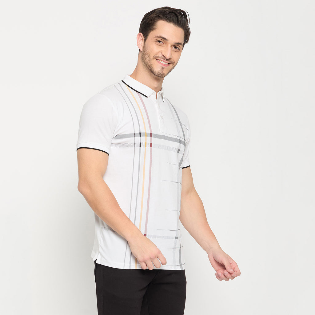 Duke Strardust Men Half Sleeve Cotton T-shirt (LF7139)