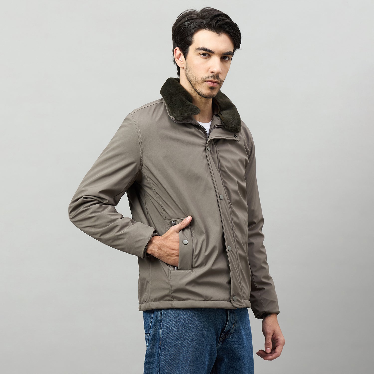 Duke Urban Men Full Sleeve Regular Jacket (SDZ3283)