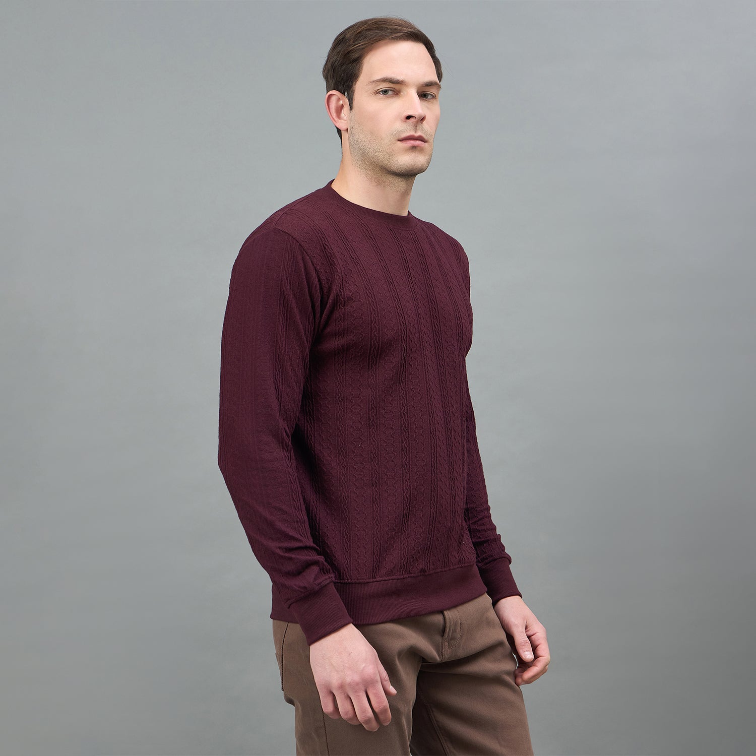 Duke Urban Men Round Neck Full Sleeve Sweatshirt (LF6492)