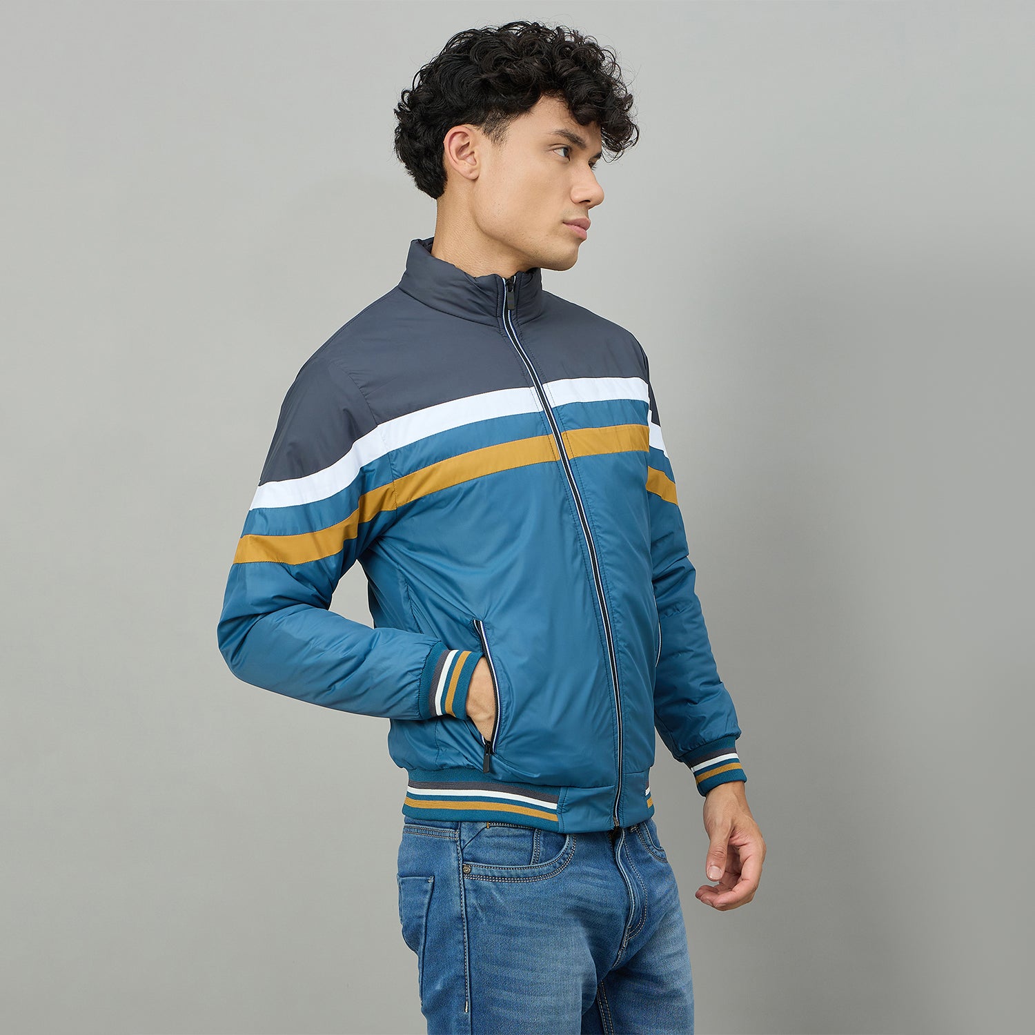 Duke Urban Men Short Style Bomber Jacket (SDZ3140)