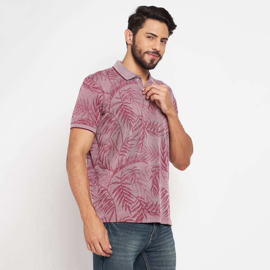 Duke Stardust Men Polo Neck Half Sleeve Cotton T-shirt (LF5714)