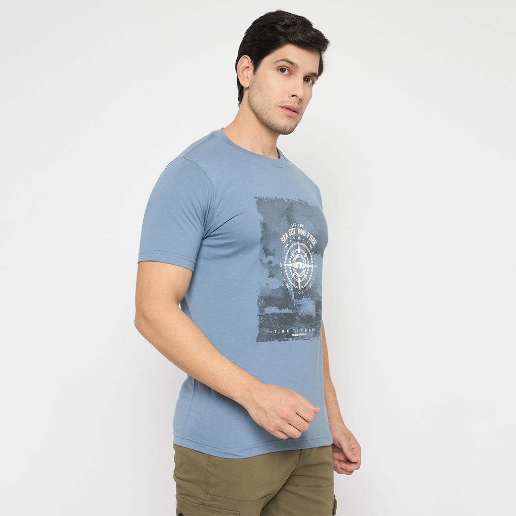 Duke Urban Men Half Sleeve Cotton Tshirt (LF7493)