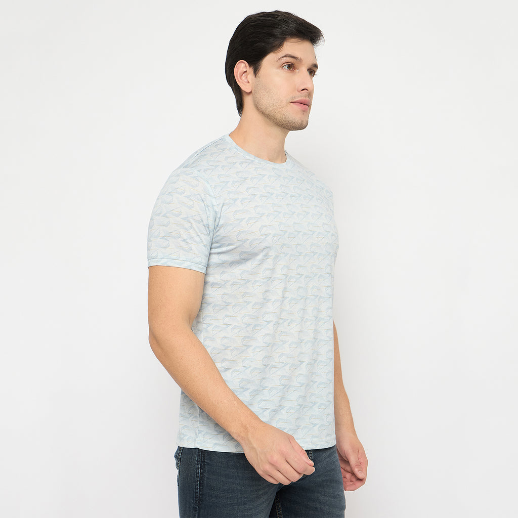 Duke Urban Men Half Sleeve Cotton Tshirt (LF7485)