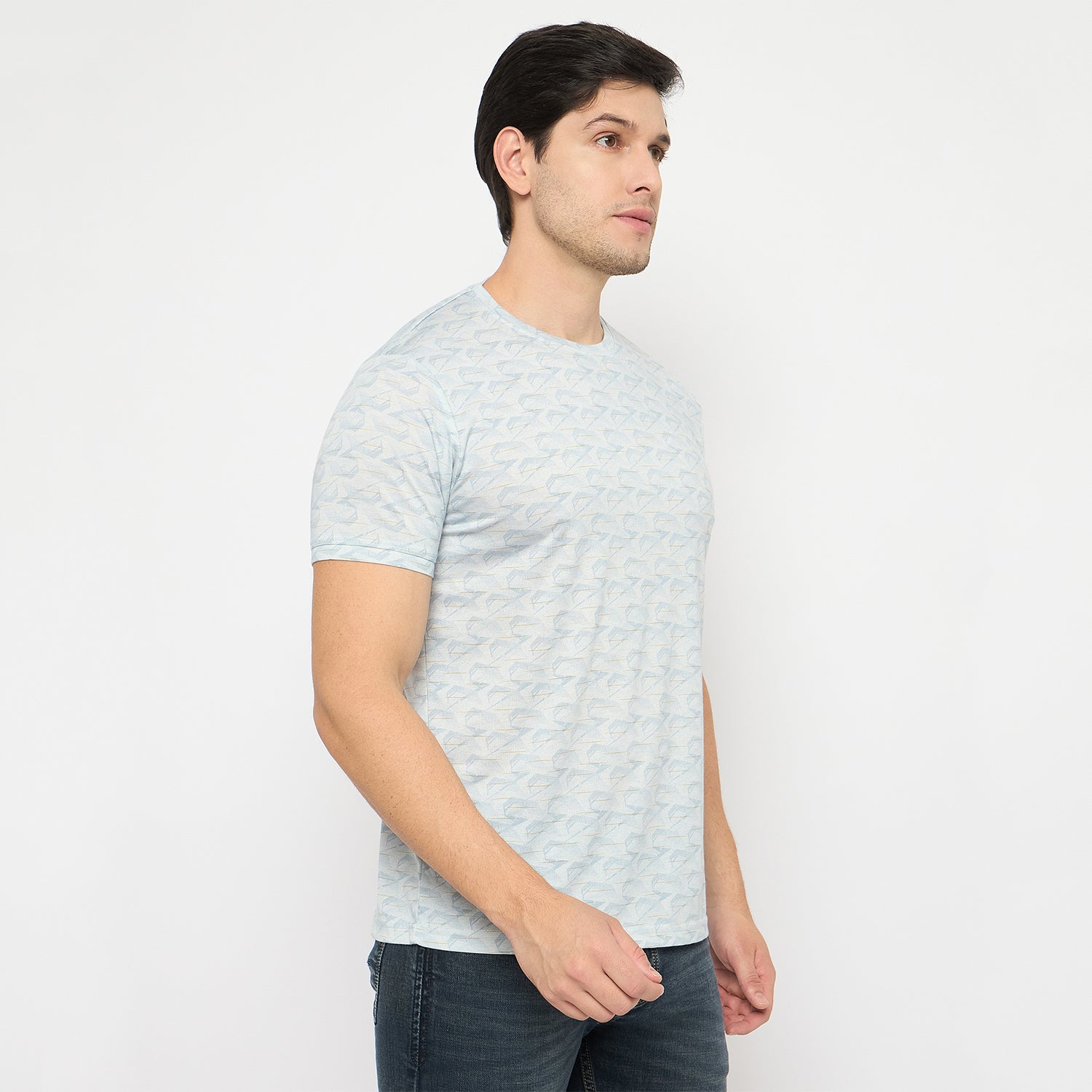 Duke Urban Men Half Sleeve Cotton Tshirt (LF7485)