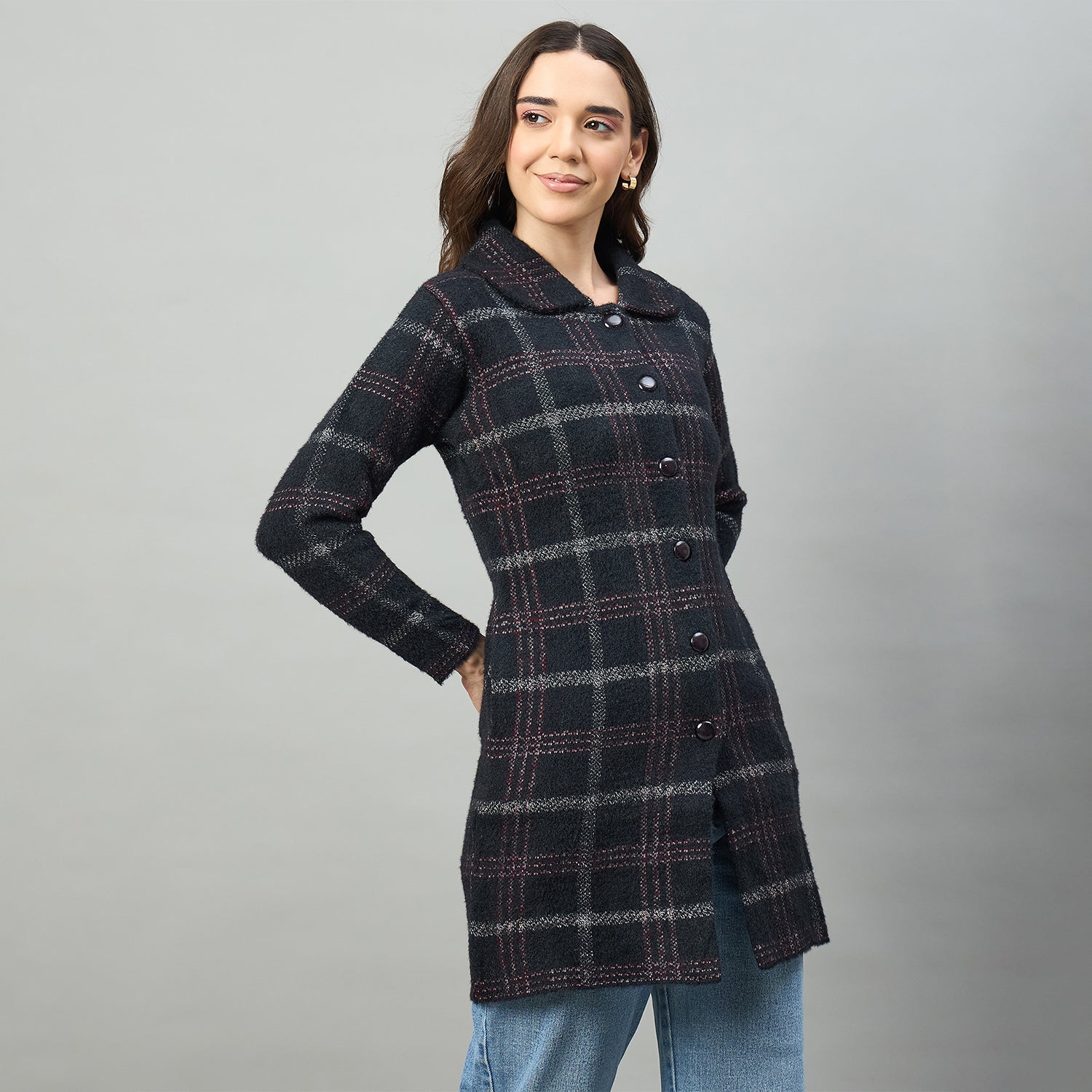 Duke Urban Women Full Sleeve Regular Sweater (SDS1297R)