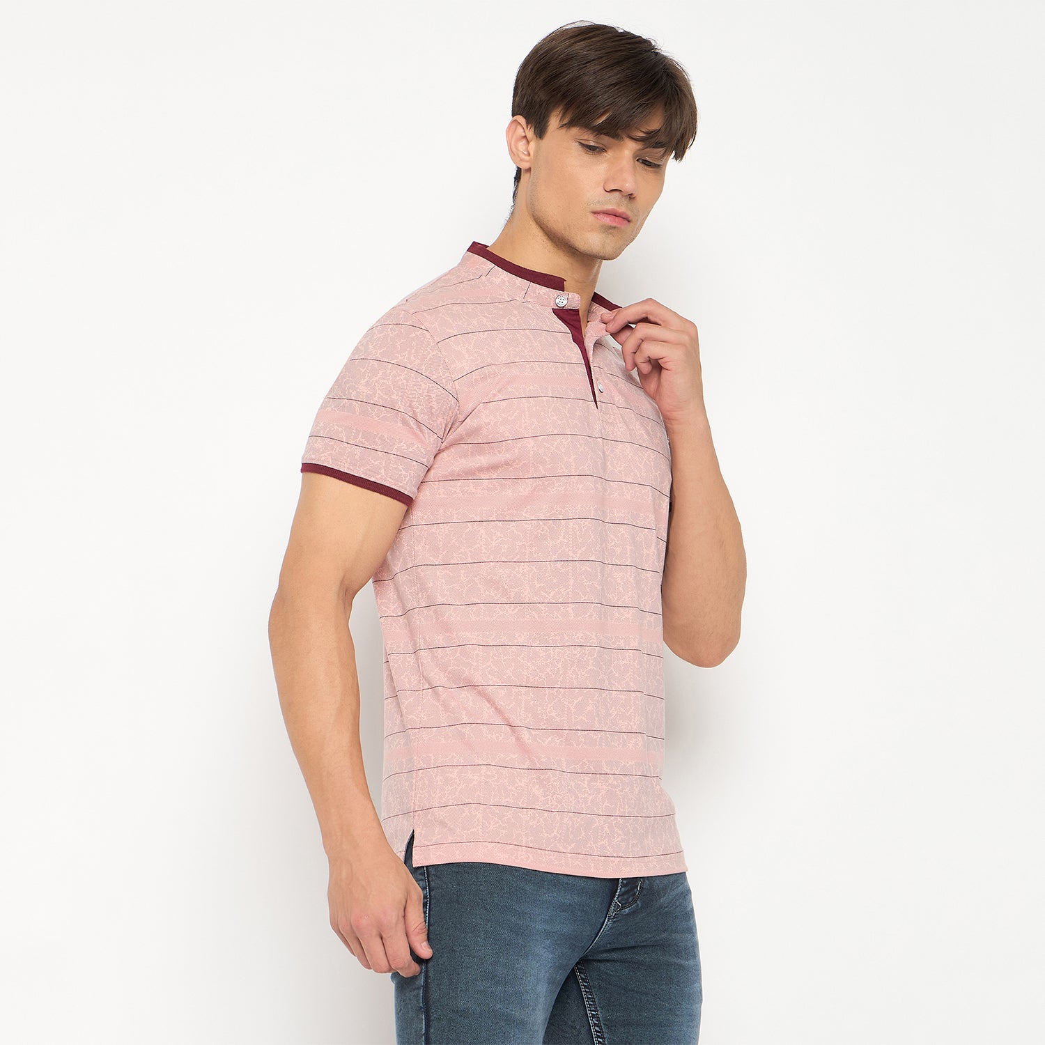 Duke Strardust Men Half Sleeve Cotton T-shirt (LF7134)