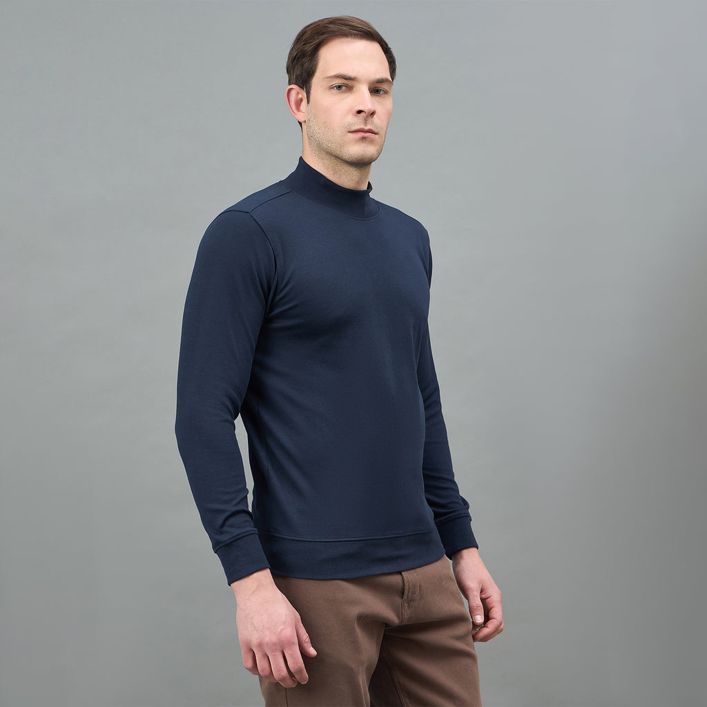 Duke Urban Men Turtle Neck Regular Sweatshirt (LF6435S)