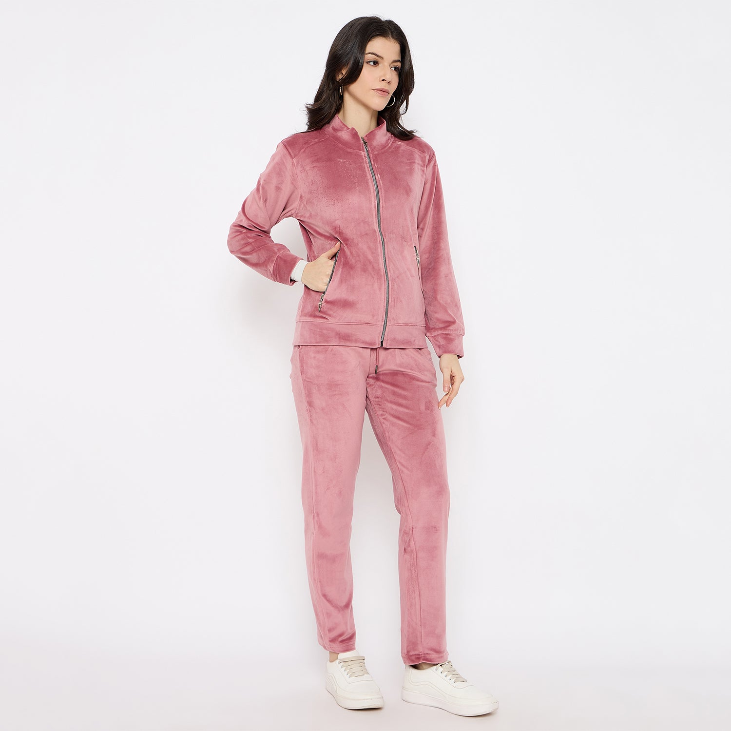 Duke Urban Women Full Sleeve Full Zipper Tracksuit (LFX808)