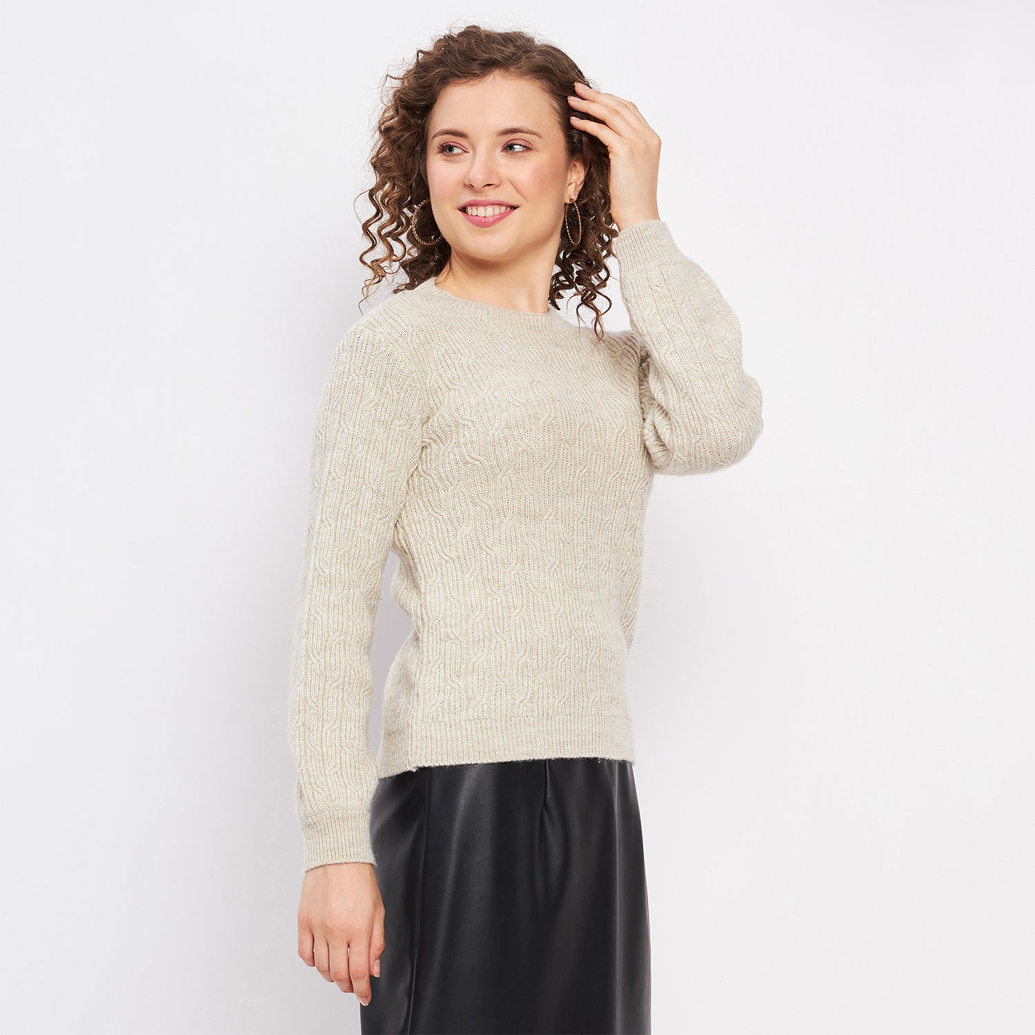 Duke Urban Women Solid Pullover (SDS994)