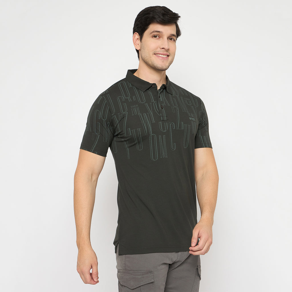Duke Urban Men Half Sleeve Cotton Tshirt (LF7455)