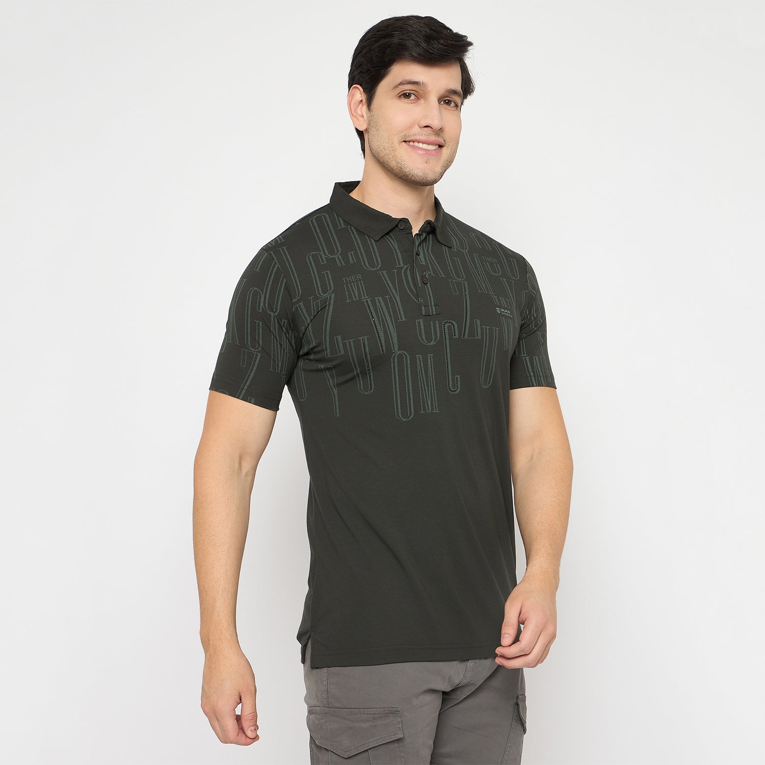 Duke Urban Men Half Sleeve Cotton Tshirt (LF7455)