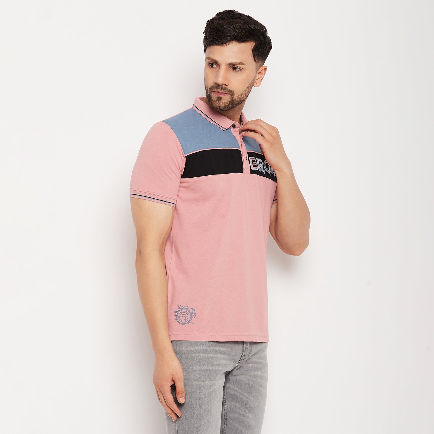 Duke Stardust Men Half Sleeve Cotton T-shirt (LF5852)