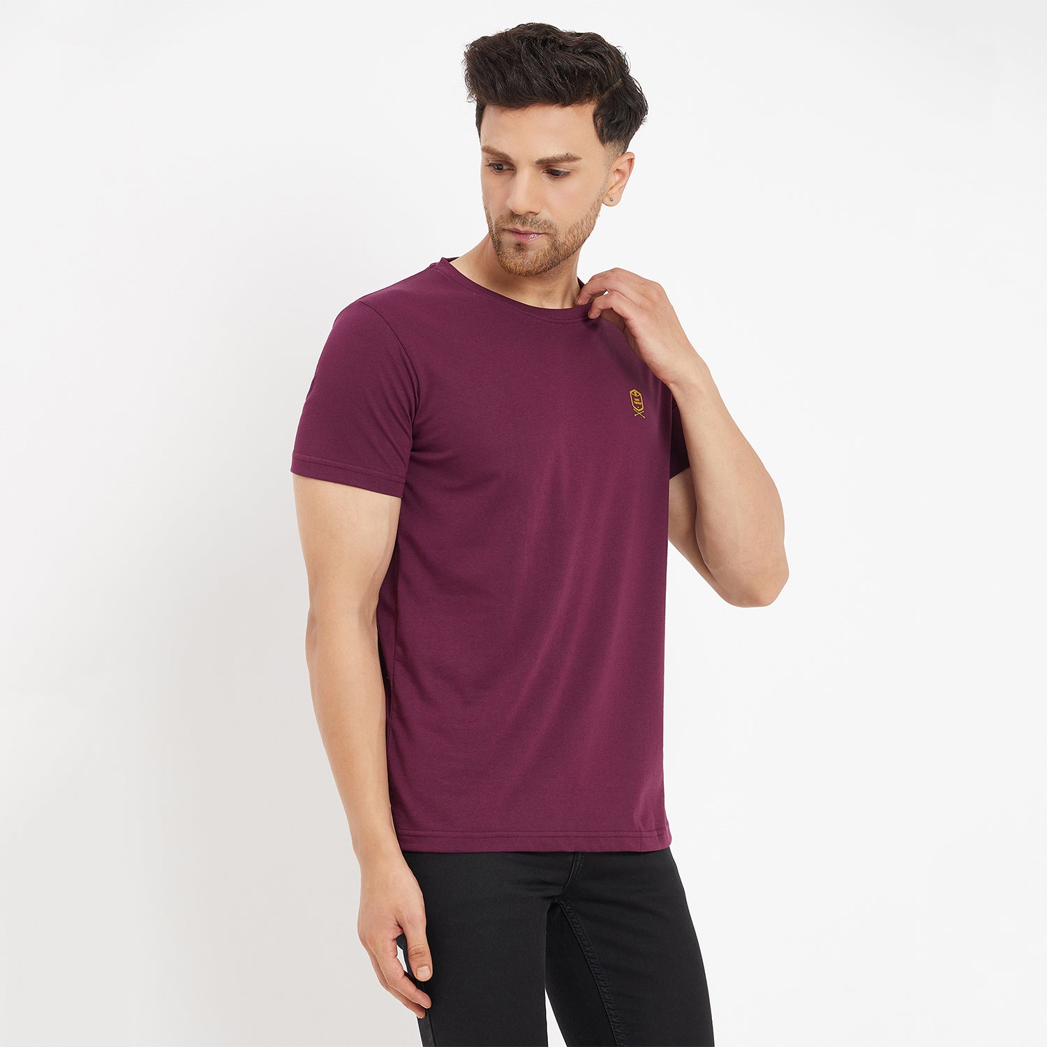Duke Stardust Men Half Sleeve Cotton T-shirt (ONLF252)
