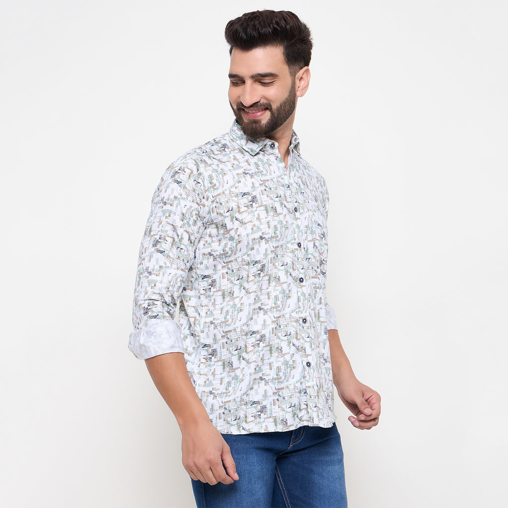Duke Urban Men Full Sleeve Cotton Shirt (SDO8PRE)