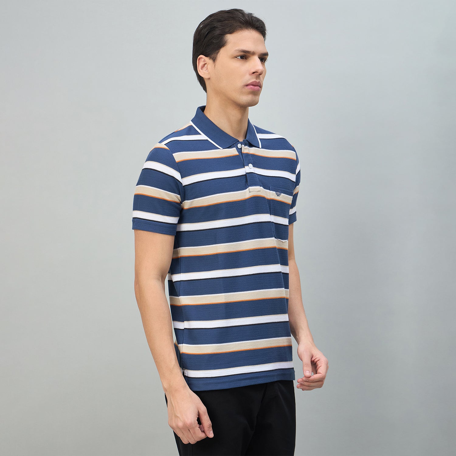 Duke Urban Men Half Sleeve Cotton Tshirt (LF7652)