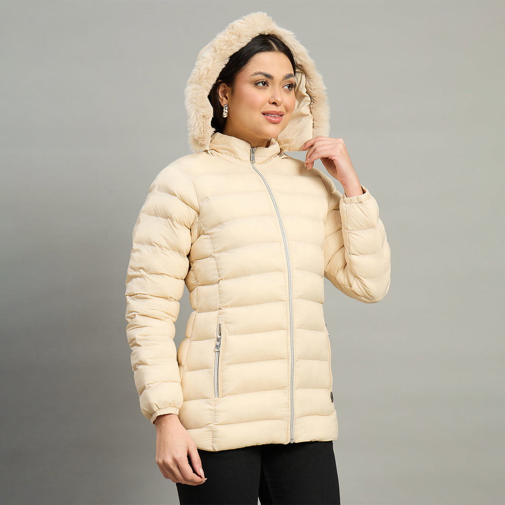Duke Urban Women Short Style Full Sleeve Hooded Jacket (SDZ4181)