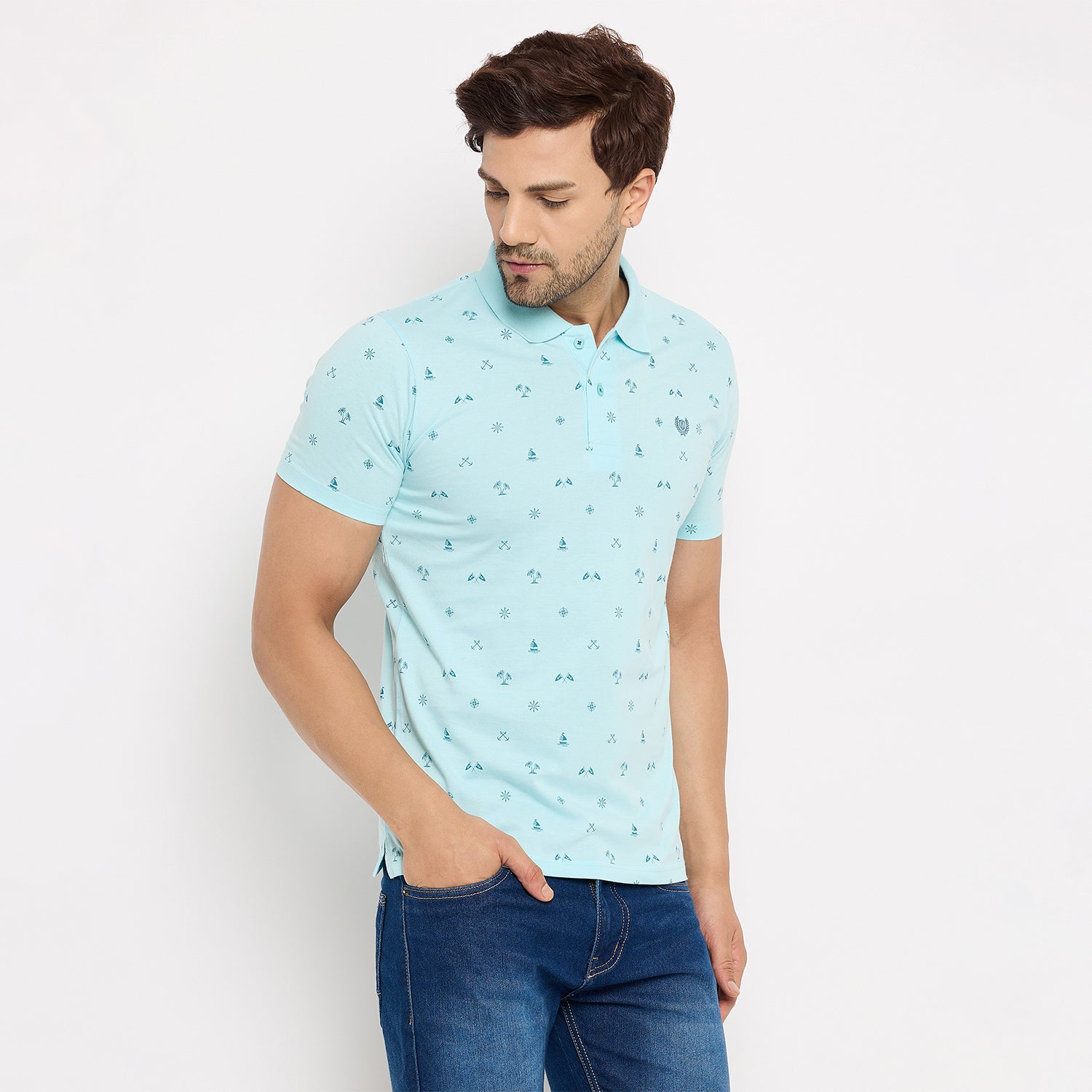 Duke Urban Men Half Sleeve Cotton T-shirt (ONSD59)