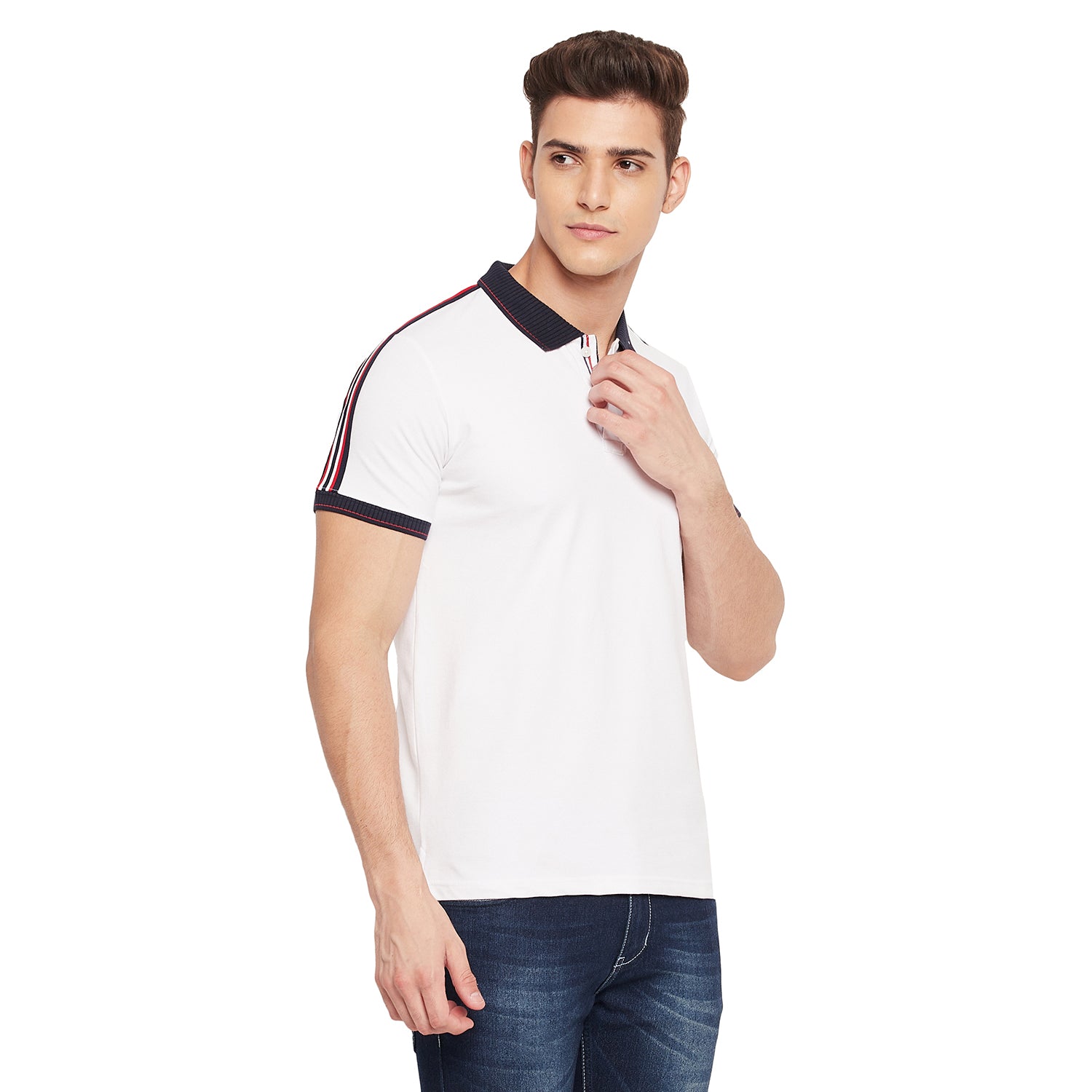 Duke Men Stardust Half Sleeve  T-Shirt (LQ4530)