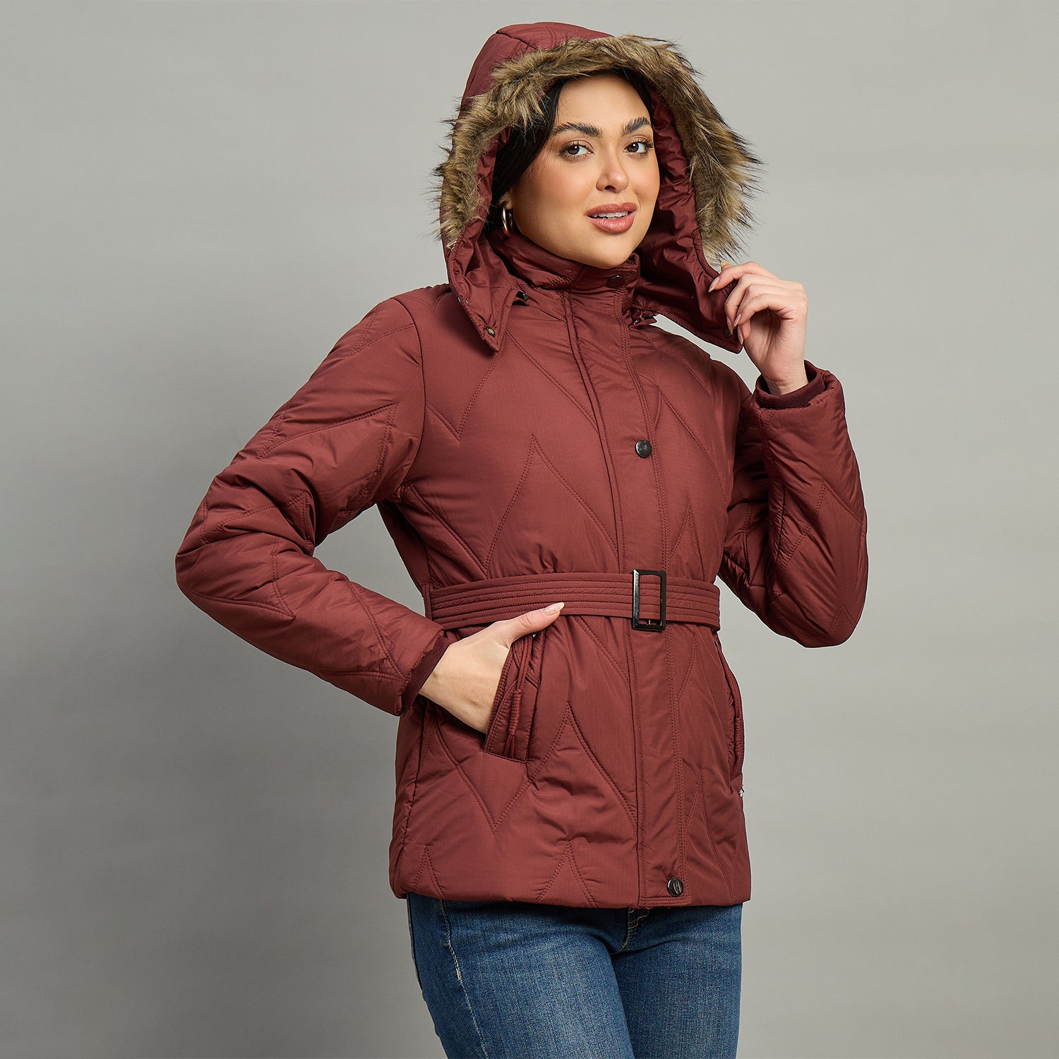 Duke Urban Women Short Style Full Sleeve Jacket (SDZ4215)