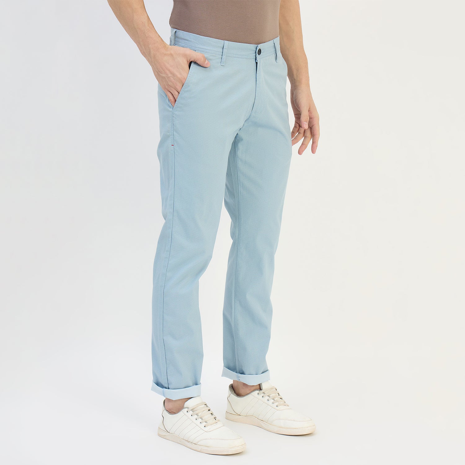 Duke Urban Men Narrowfit Flatfront Trouser (SDT4610)