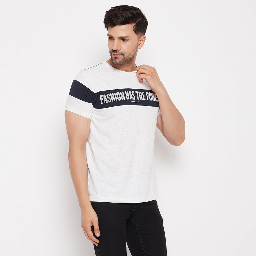Duke Stardust Men Round Neck Half Sleeve Cotton T-shirt (LF5829)