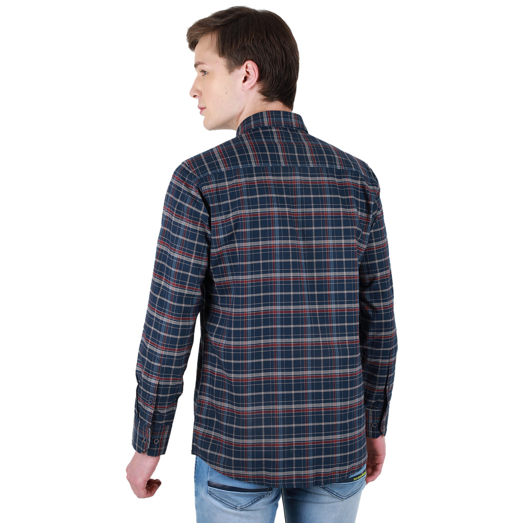 Duke Stardust Men Full Sleeve Cotton Shirt (SDO8CKOB)