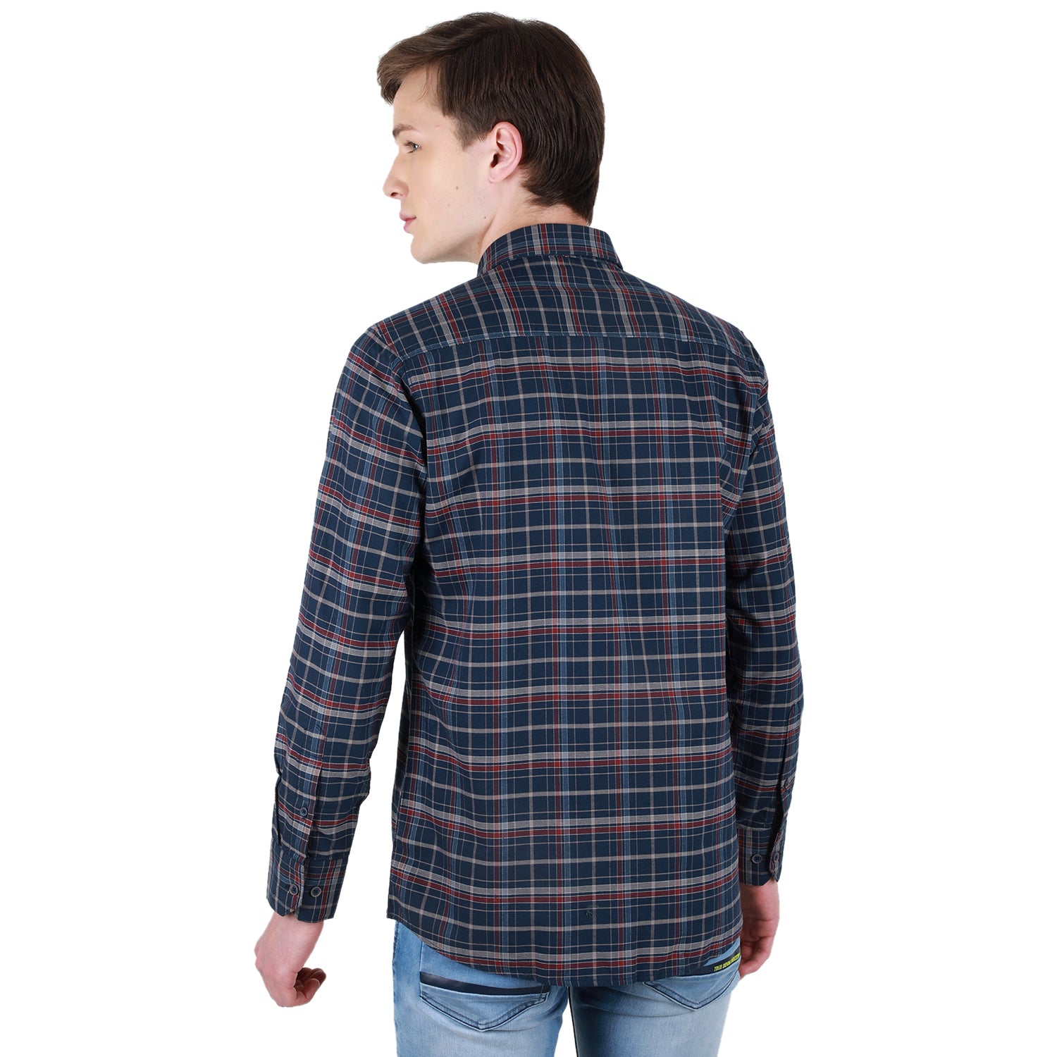 Duke Stardust Men Full Sleeve Cotton Shirt (SDO8CKOB)
