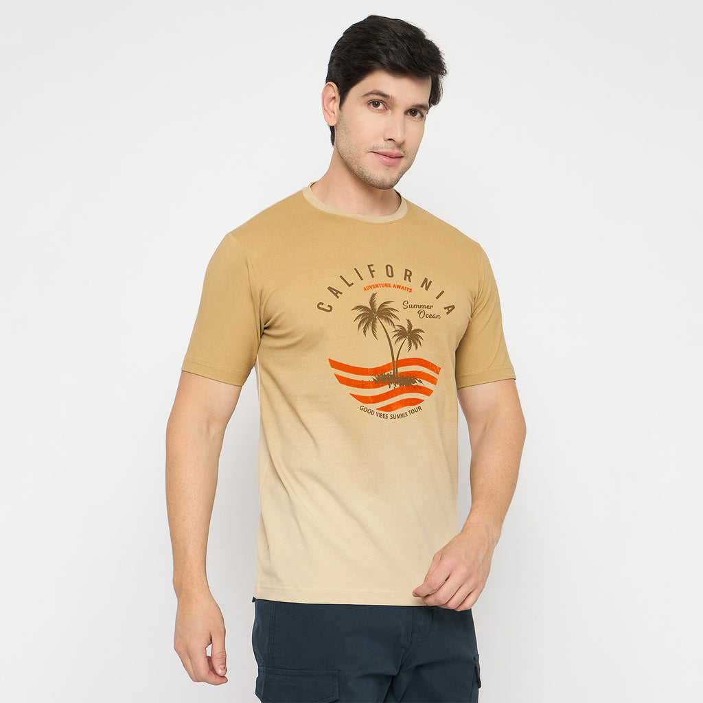 Duke Urban Men Half Sleeve Cotton Tshirt (LF7429)