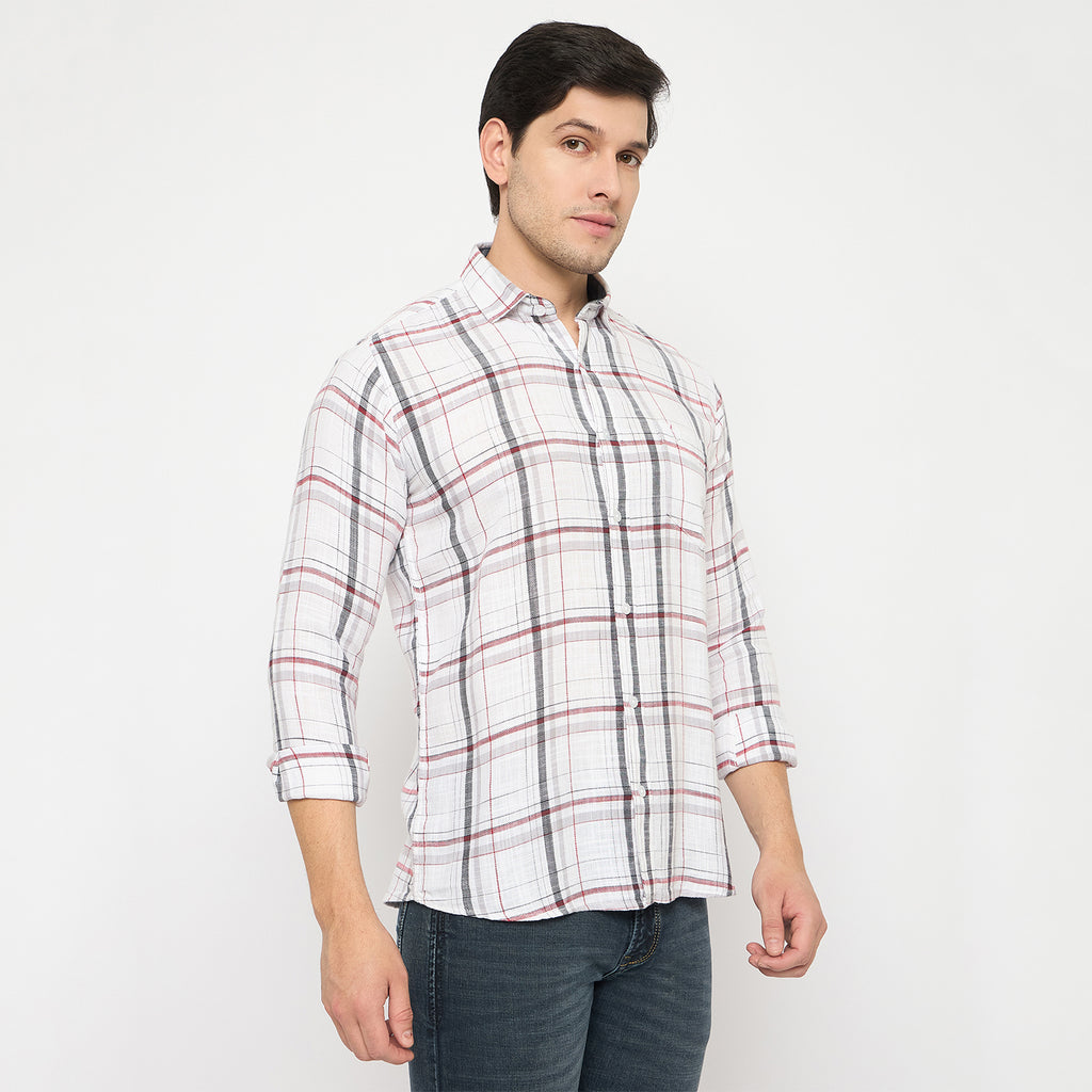 Duke Urban Men Full Sleeve Cotton Shirt (SDO8CKAT)