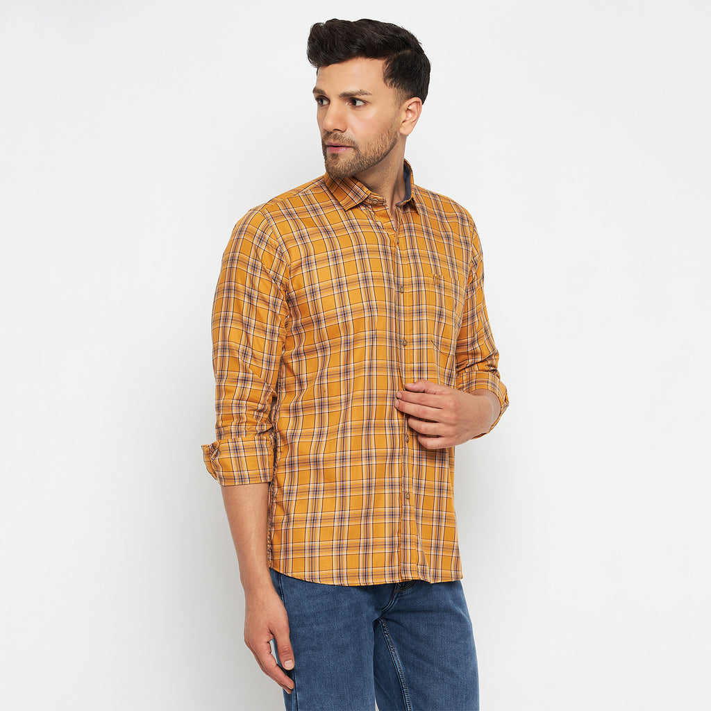 Duke Stardust Men Full Sleeve Cotton Shirt (SD8CKTBQ)