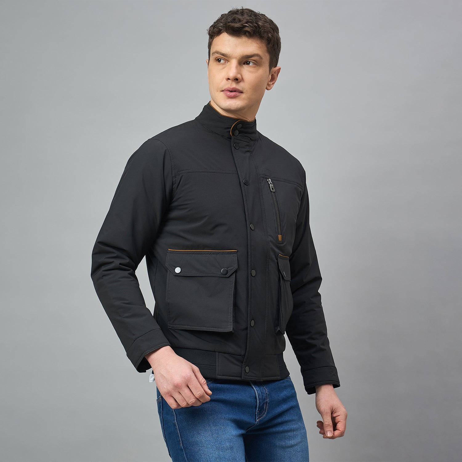 Duke Urban Men Short Style Full Sleeve Jacket (SDZ3134)