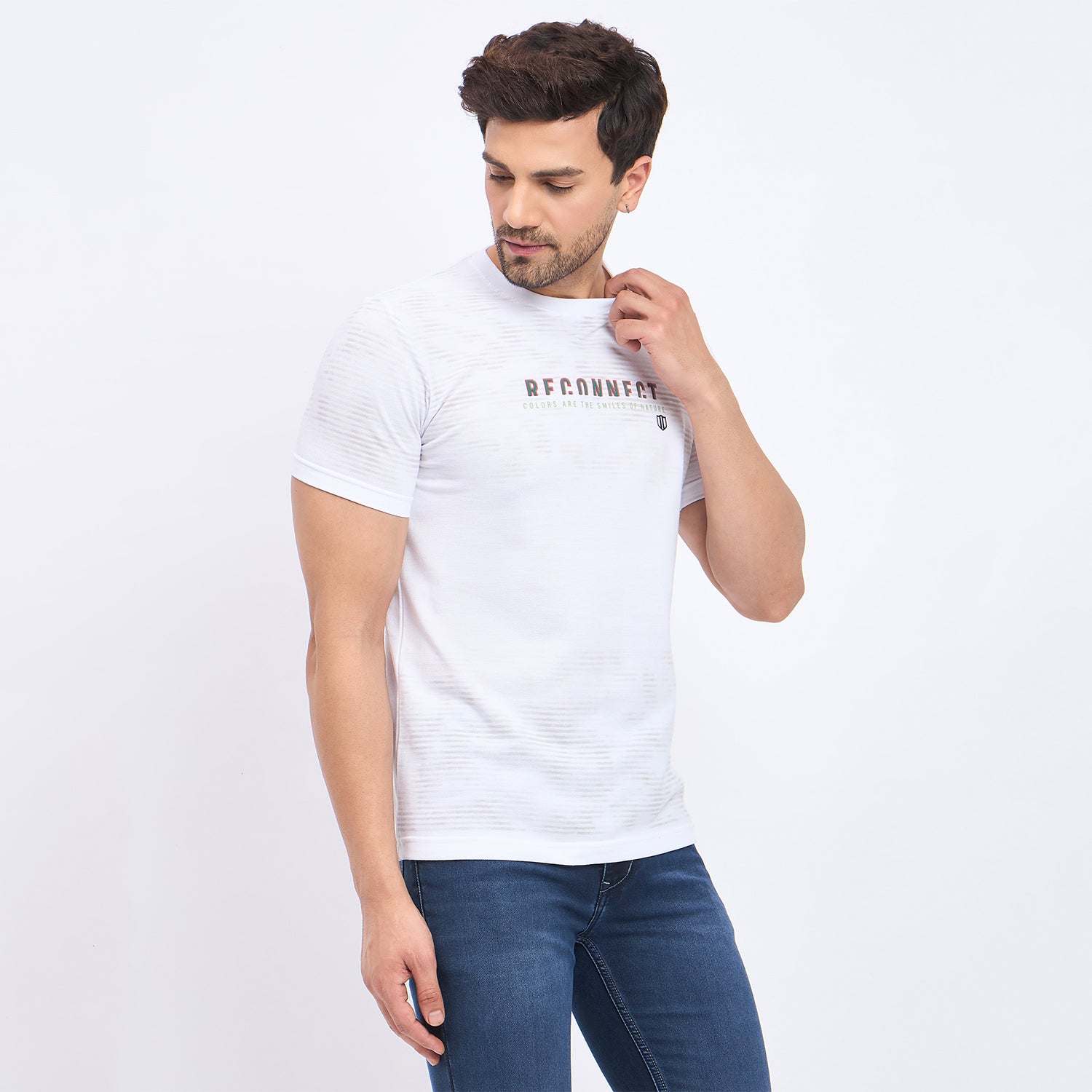 Duke Urban Men Half Sleeve Cotton T-shirt (ONLF259)