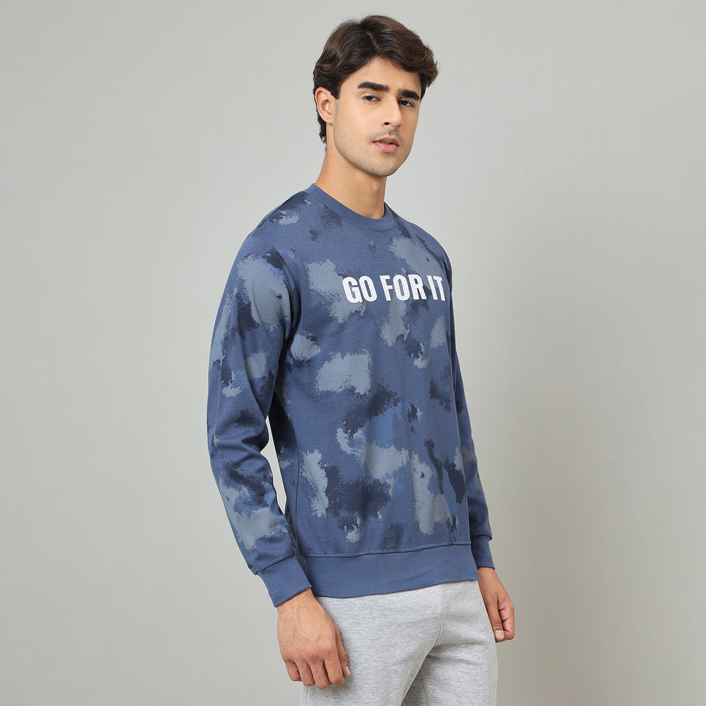 Duke Urban Men Full Sleeve Round Neck Sweatshirt (LF6389)