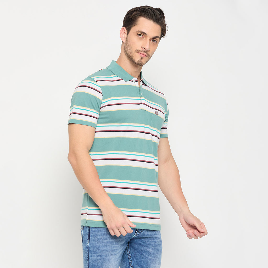 Duke Strardust Men Half Sleeve Cotton T-shirt (LF7045)